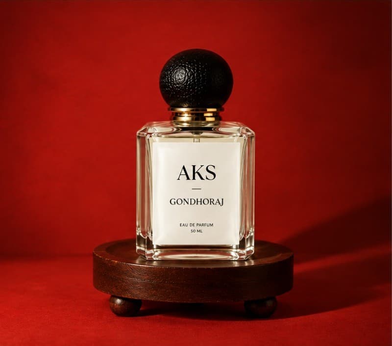 The GONDHORAJ 50 ml eau de parfum bottle