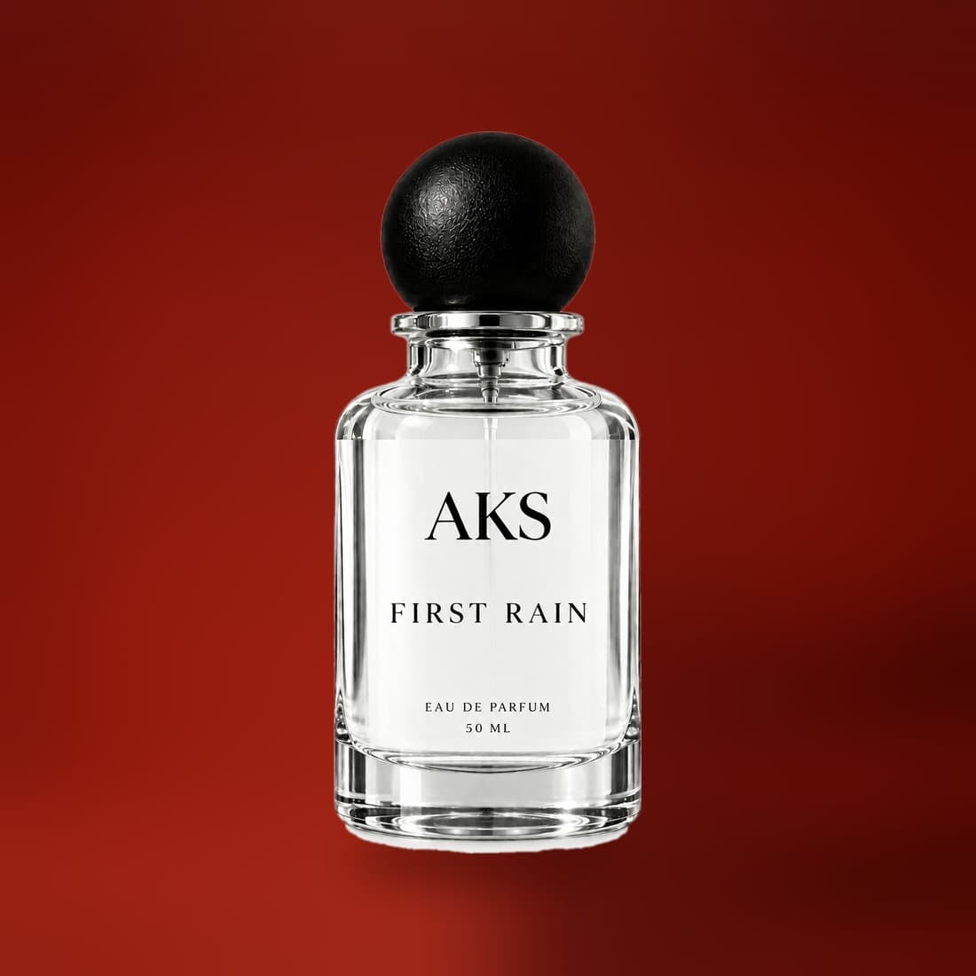 The FIRST RAIN 50 ml eau de parfum bottle